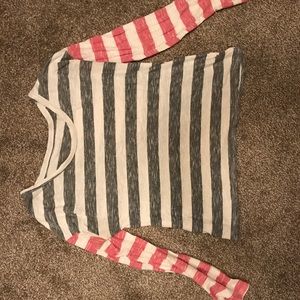 PACSUN stripped long sleeve tee